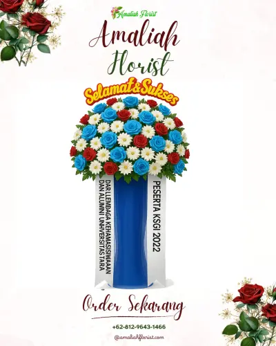 Standing Flower di Aula Hotel Alltrue Palangkaraya